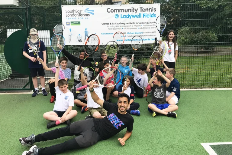 Junior tennis coaching in South East London